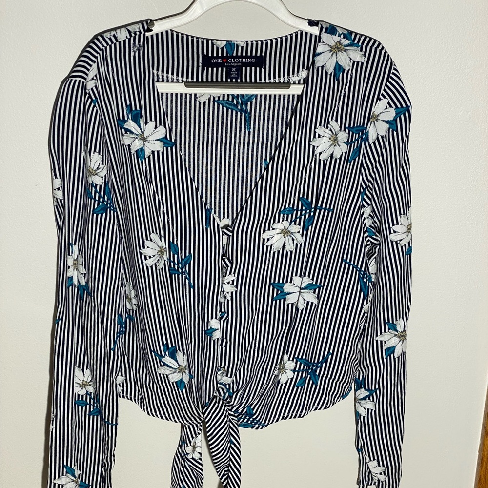 Long sleeve somewhat sheer shirt
